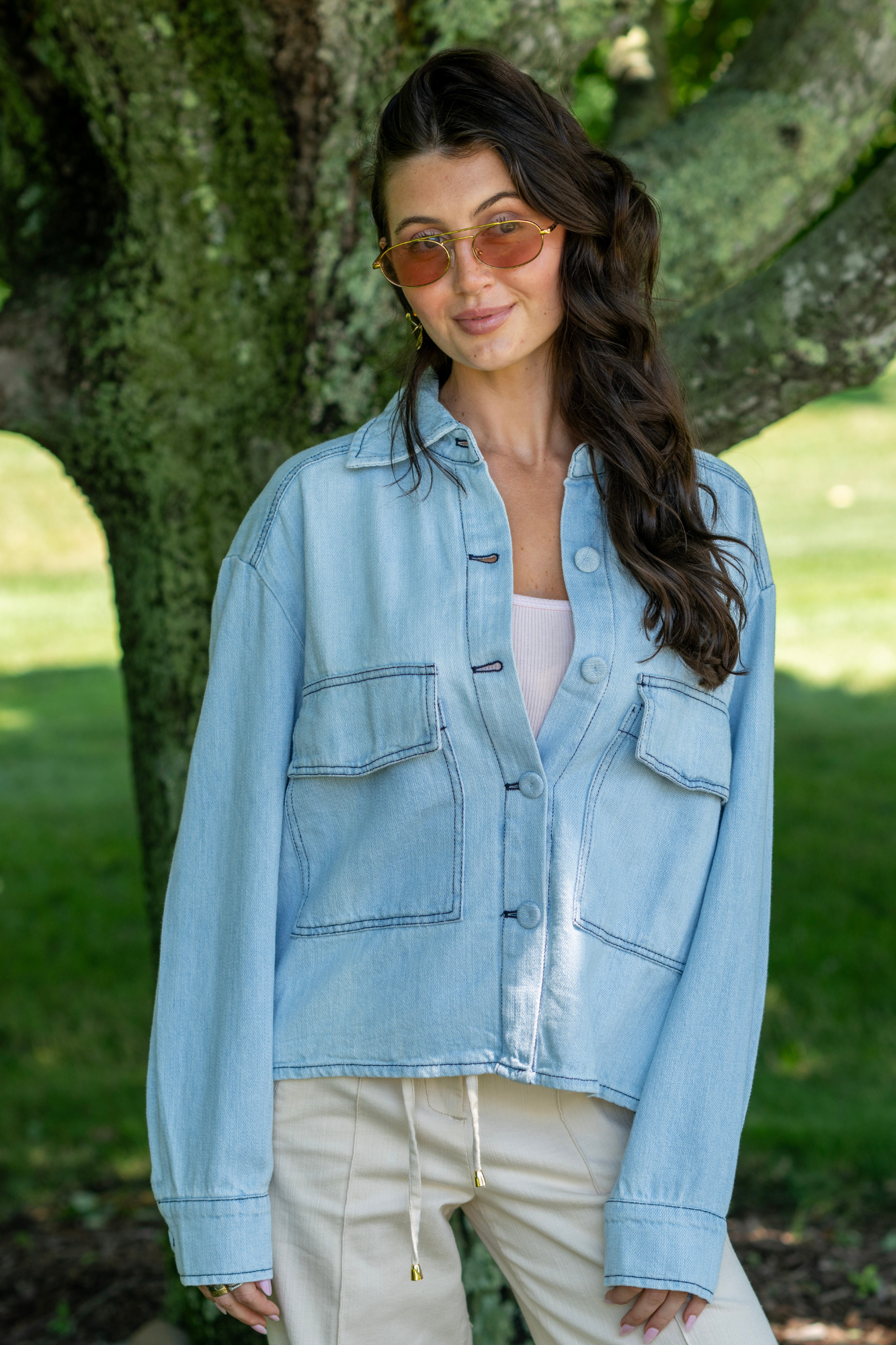 Shaft Jean  Button Down Jean