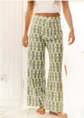 SZ Summer Twill Painter Print Pansy