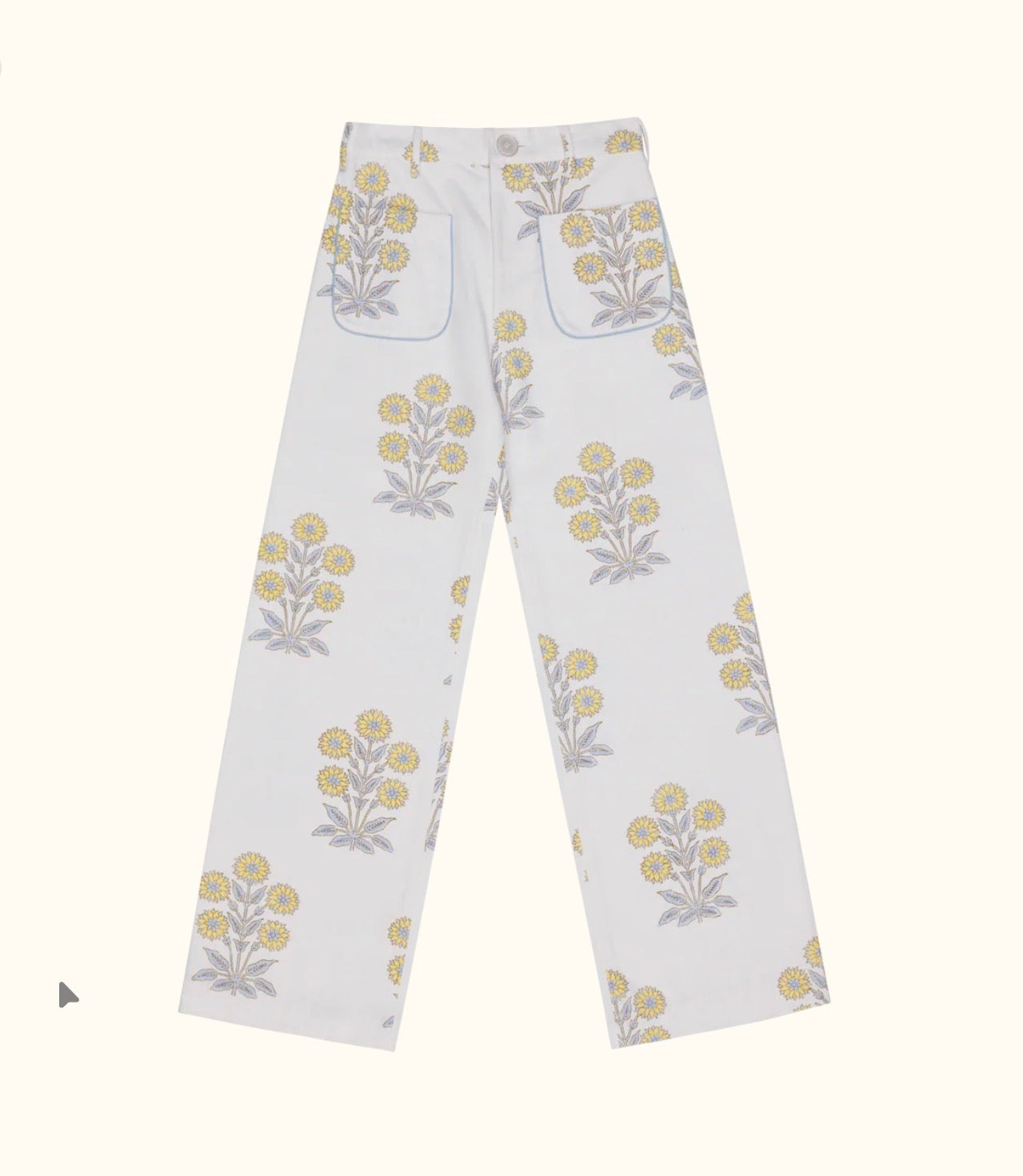 SZ Boss Pants in Marigold Print