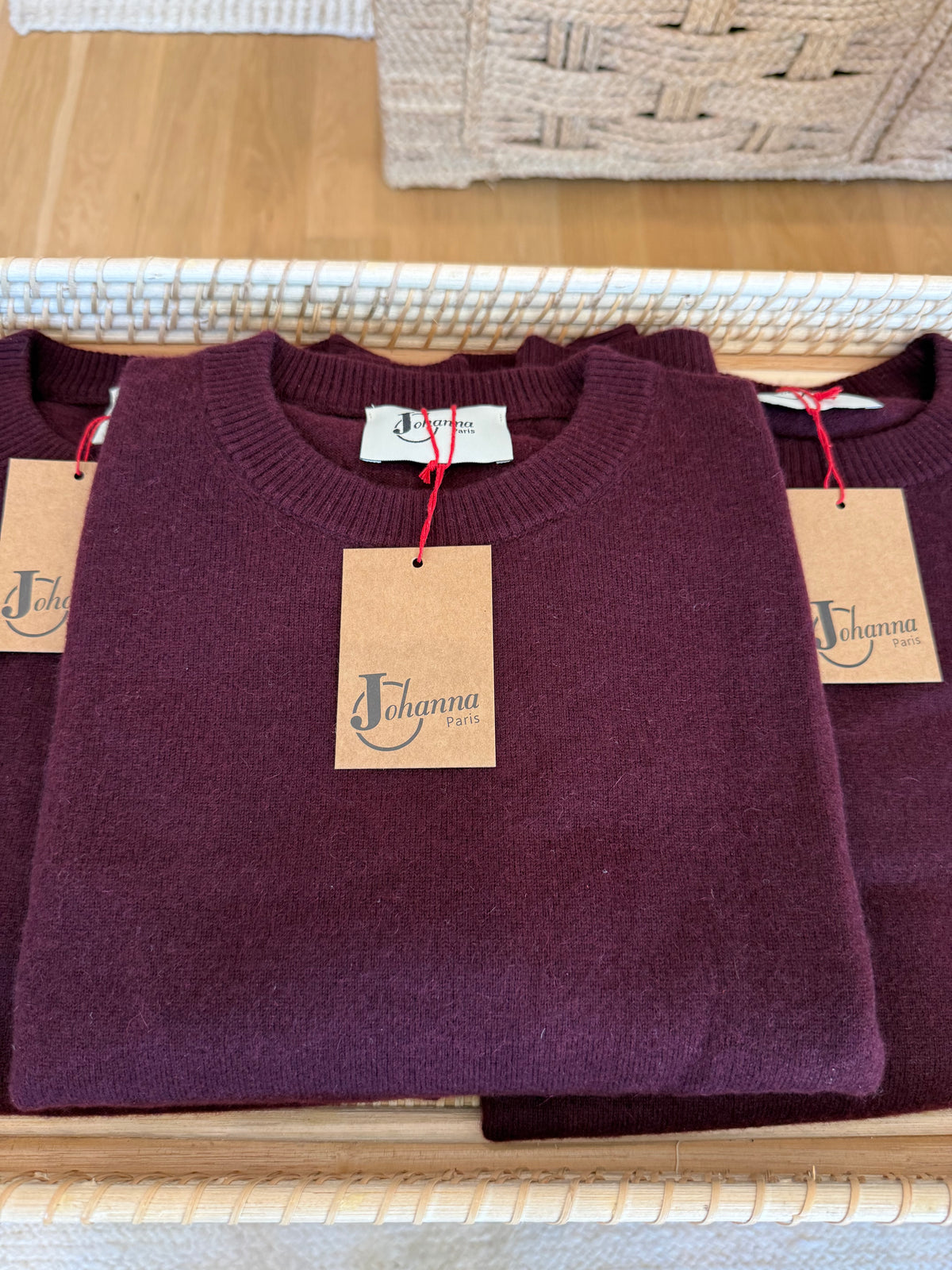Johanna Paris Cleo Crewneck Boyfriend Sweater
