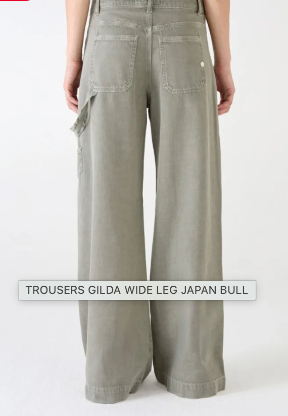 Shaft Jean Sage Color Wash